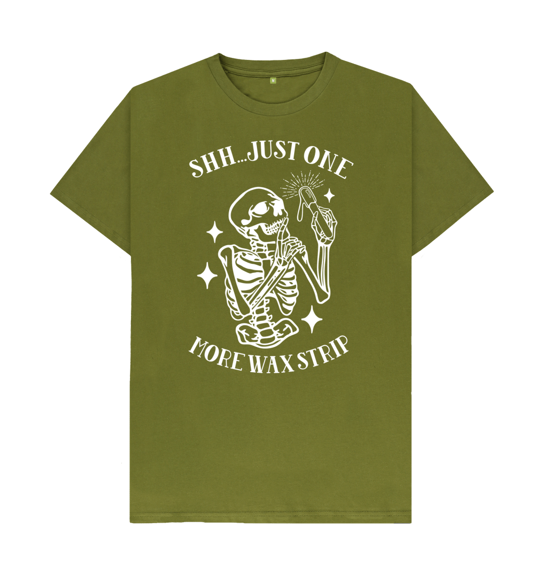 Moss Green Printed T-shirt Front