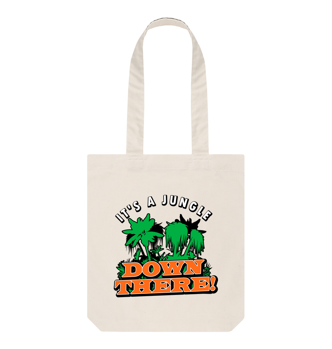 Natural Printed Bag Front