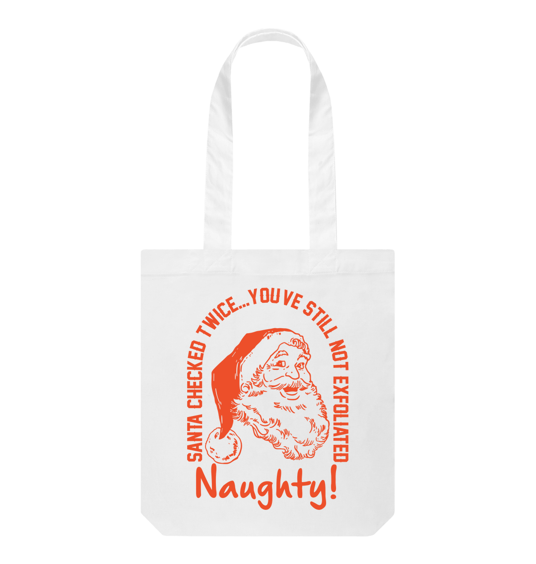 White Printed Bag Front