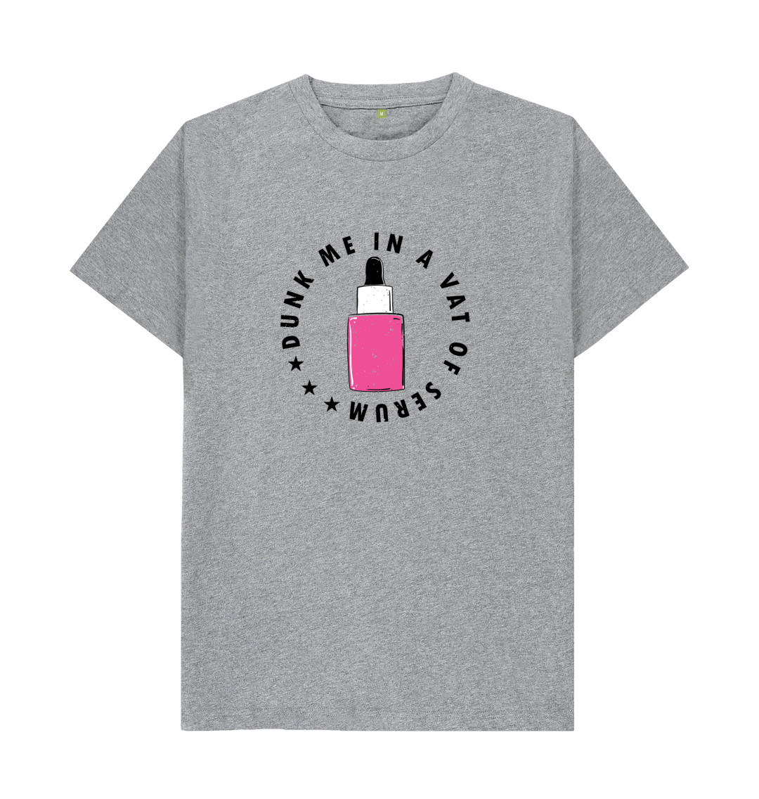 Athletic Grey Printed T-shirt Front