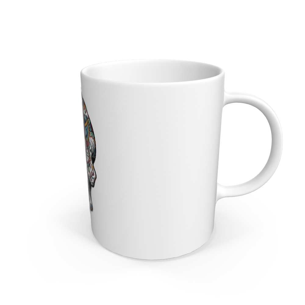 White Mug Front